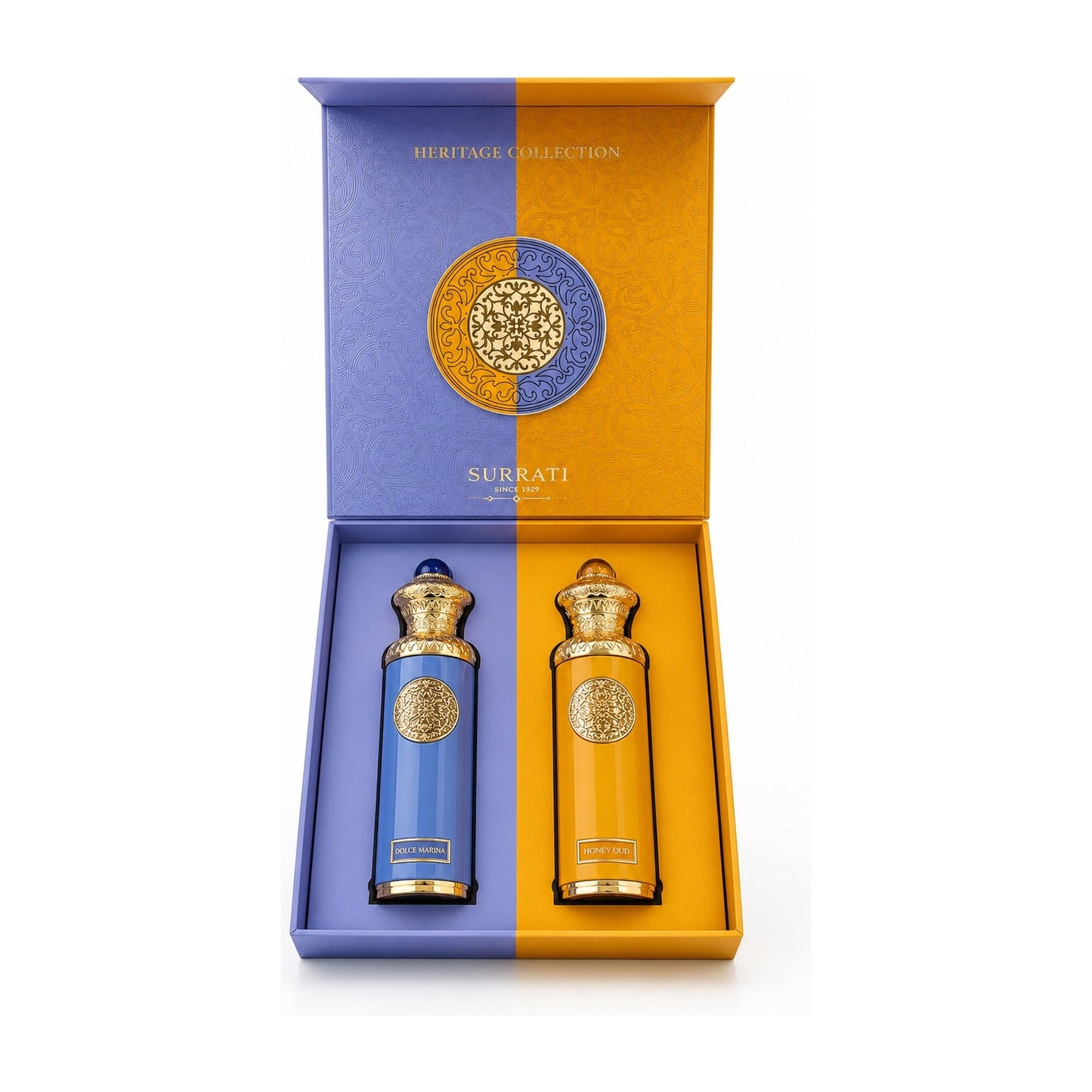 Dolce Marina & Honey Oud - Gift Set - Eau De Parfum - 140mlx2