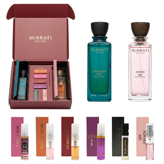 Turquoise Oud & Adore Me - Gift Set - Eau De Parfum - 200mlx2