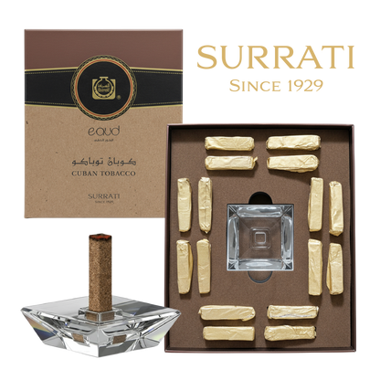 Cuban Tobacco - E-Oud Bakhoor Sticks - 16 Sticks - 75g