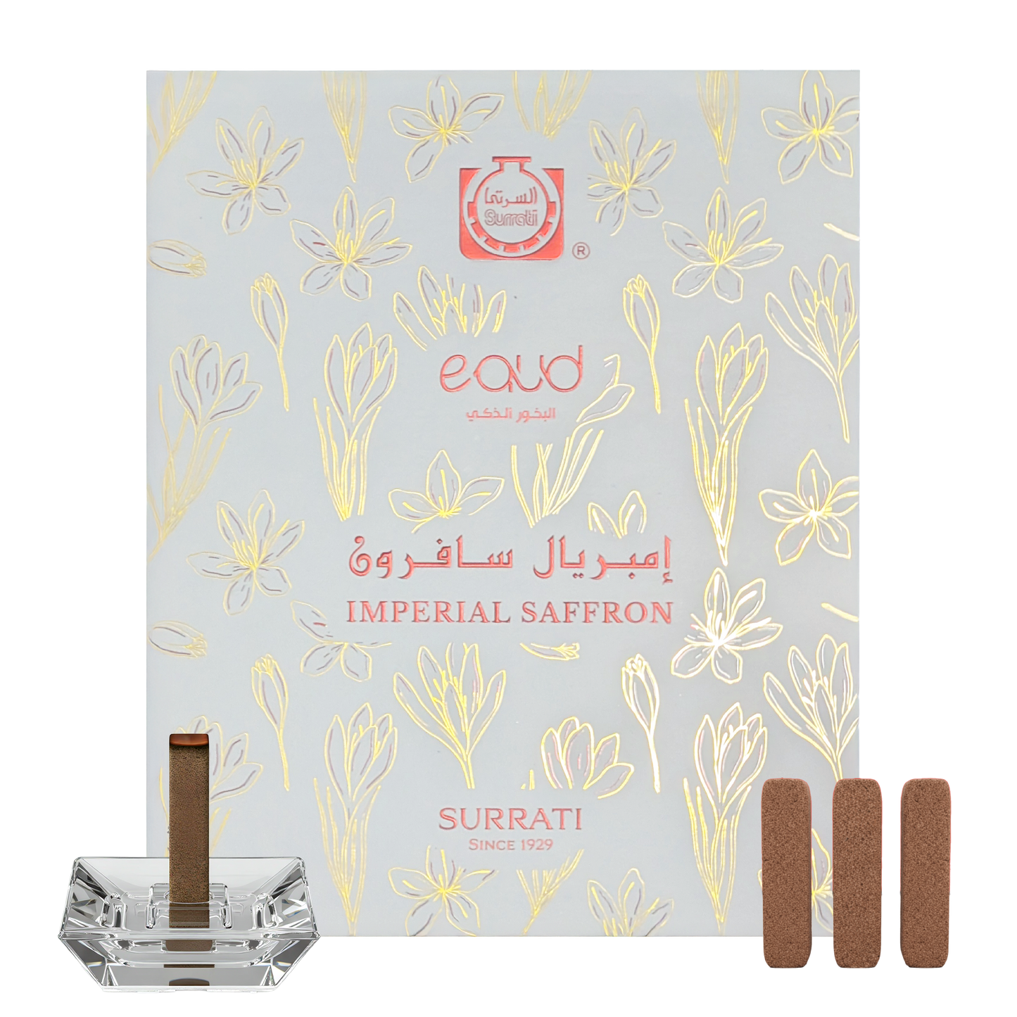 Imperial Saffron - E-Oud Bakhoor Sticks - 16 Sticks - 75g