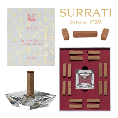 Imperial Saffron - E-Oud Bakhoor Sticks - 16 Sticks - 75g
