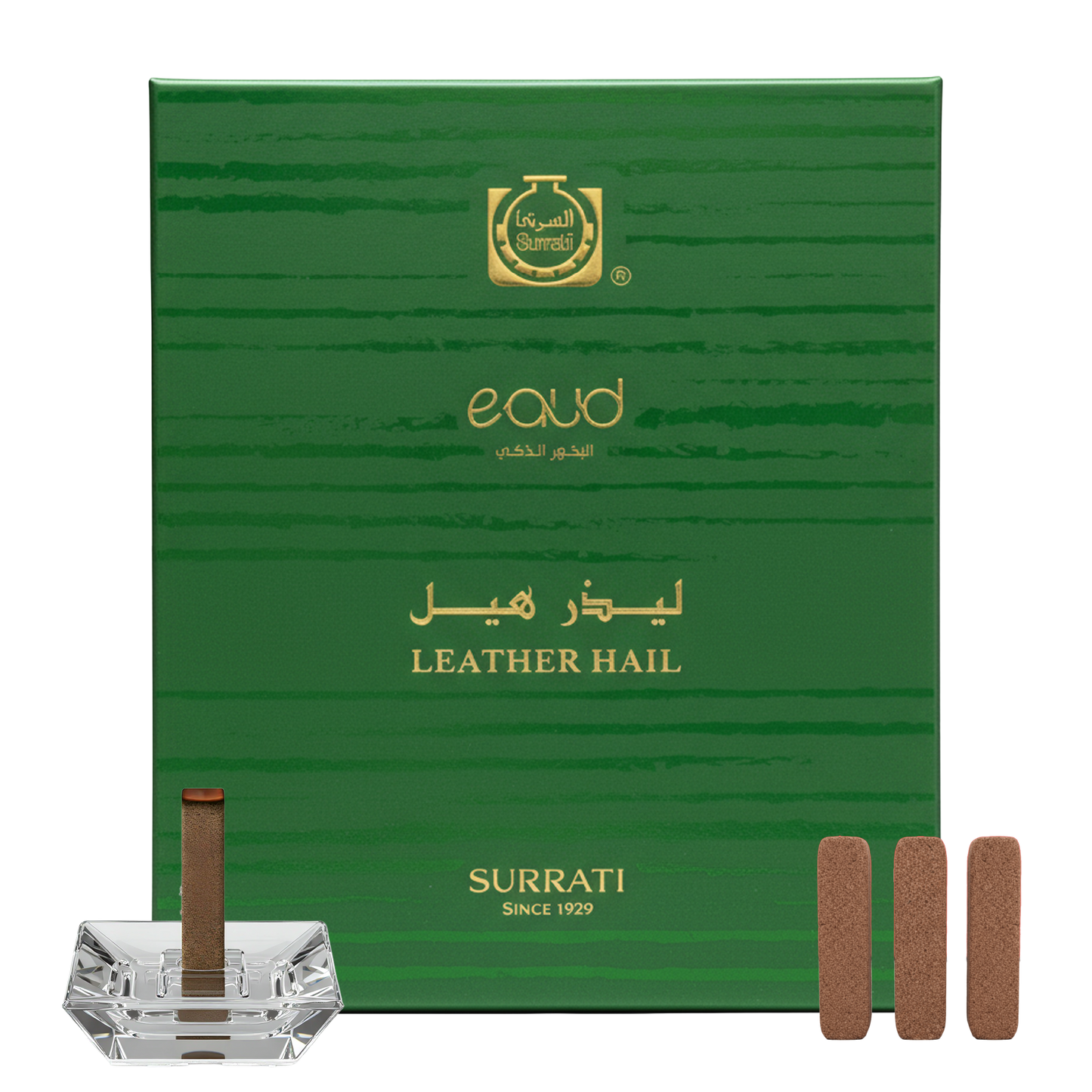 Leather Hail - E-Oud Bakhoor Sticks - 16 Sticks - 75g