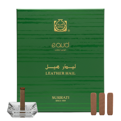 Leather Hail - E-Oud Bakhoor Sticks - 16 Sticks - 75g