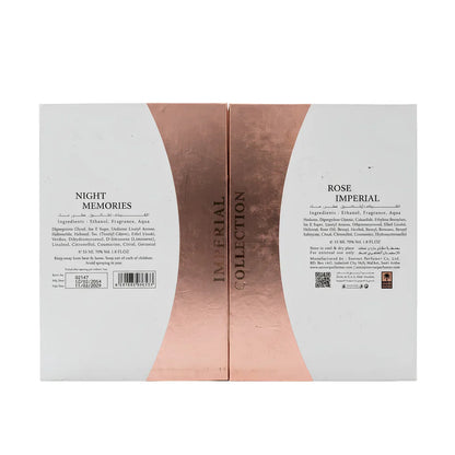 Imperial Collection - Rose Imperial & Night Memories Gift Set - 2x55ml