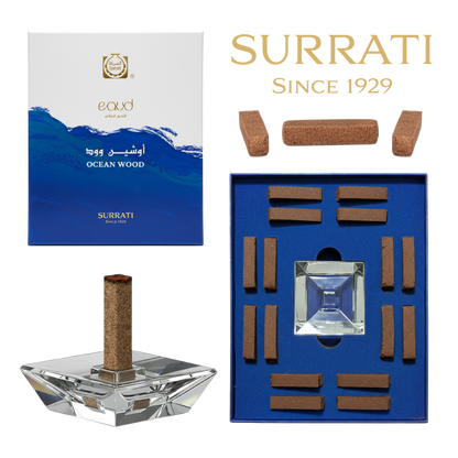 Ocean Wood - E-Oud Bakhoor Sticks - 16 Sticks - 75g