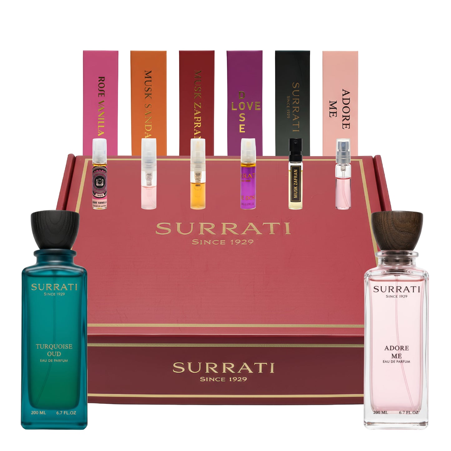 Turquoise Oud & Adore Me - Gift Set - Eau De Parfum - 200mlx2