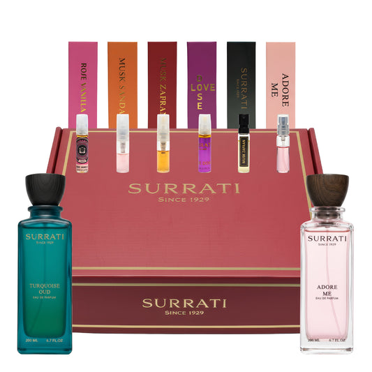 Turquoise Oud & Adore Me - Gift Set - Eau De Parfum - 200mlx2