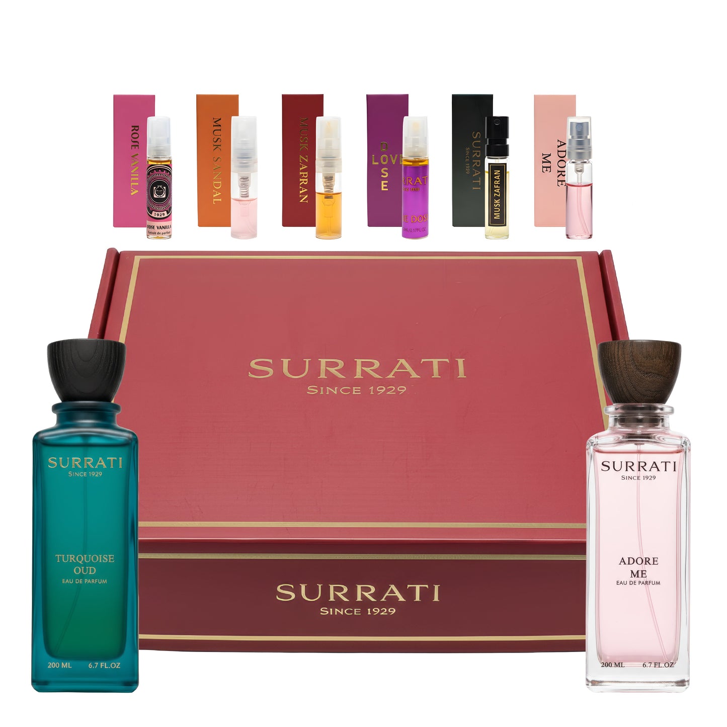 Turquoise Oud & Adore Me - Gift Set - Eau De Parfum - 200mlx2