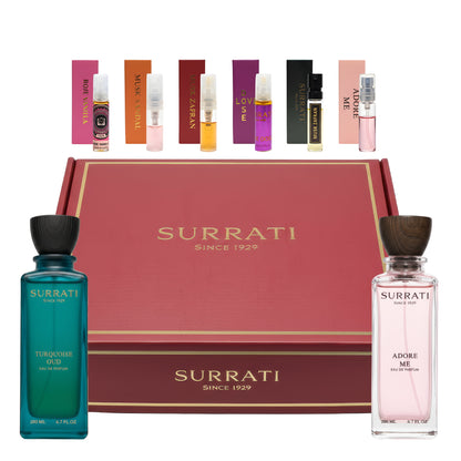 Turquoise Oud & Adore Me - Gift Set - Eau De Parfum - 200mlx2