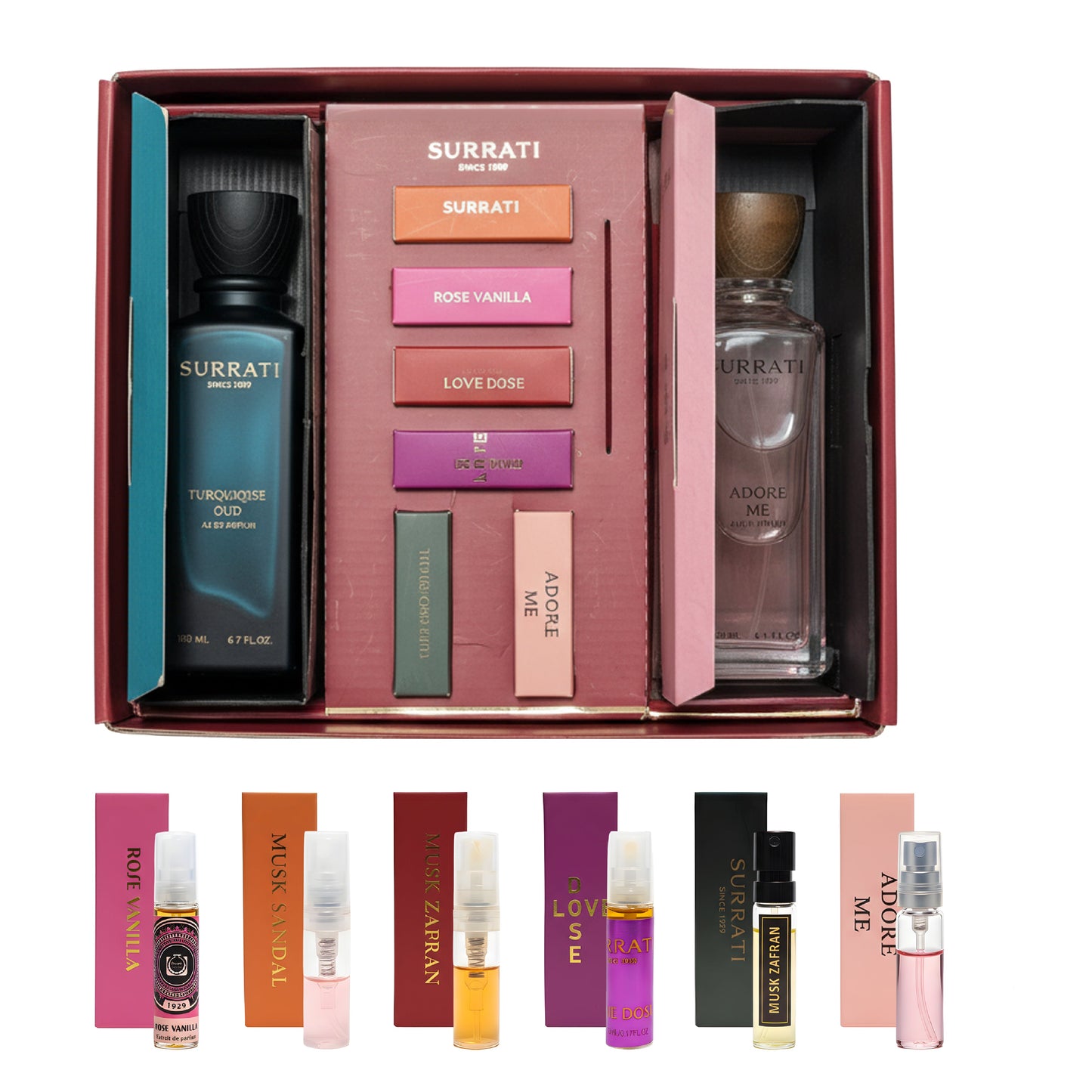 Turquoise Oud & Adore Me - Gift Set - Eau De Parfum - 200mlx2