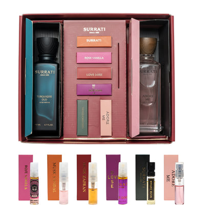 Turquoise Oud & Adore Me - Gift Set - Eau De Parfum - 200mlx2